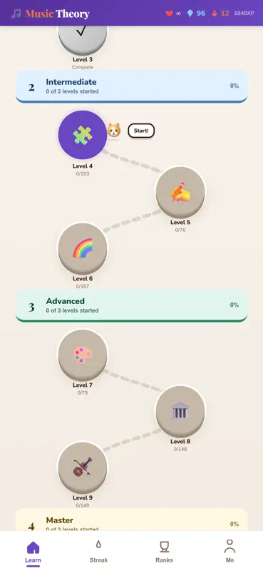 Music Theory & Ear Training screenshot 1 of 10