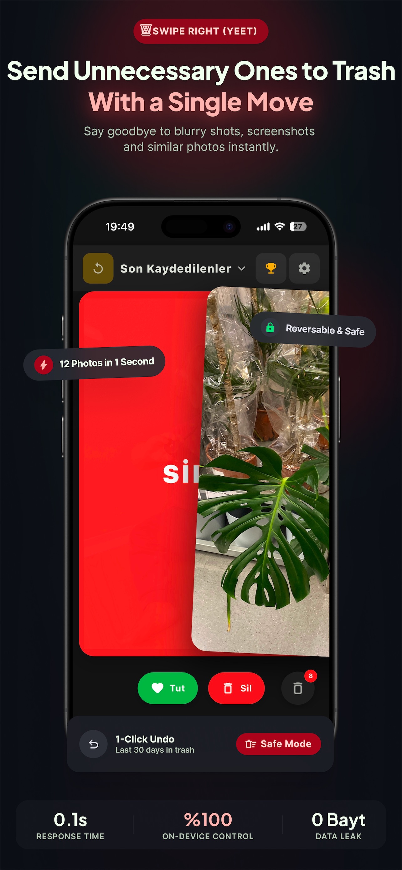 Screenshot 3 of KeepOrYeet - Photo Cleaner