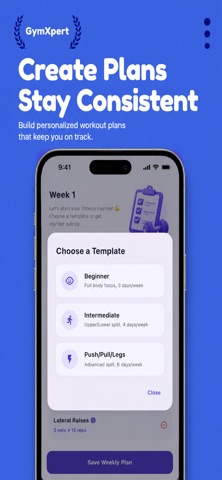 GymXpert Fit screenshot