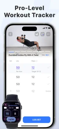 JEFIT Workout Plan Gym Tracker: Screenshot 1 von 8