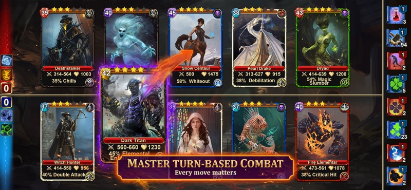 Blood of Titans－Deck of Cards screenshot 4