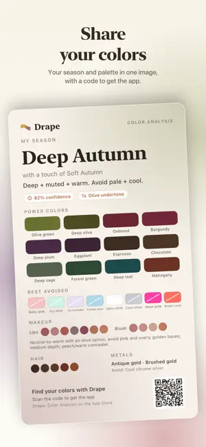 Drape: Color Analysis screenshot 4