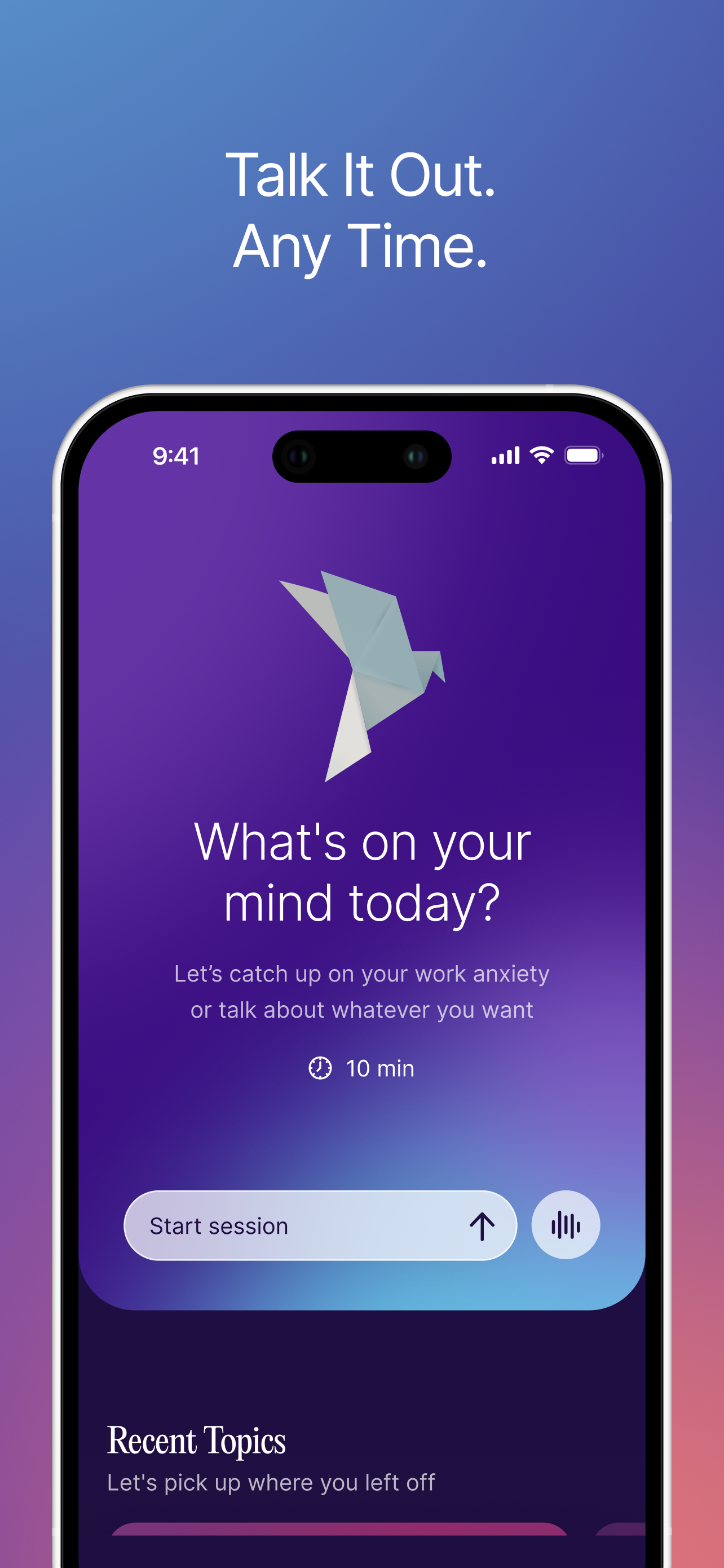 Thoughtful: AI Mental Wellness