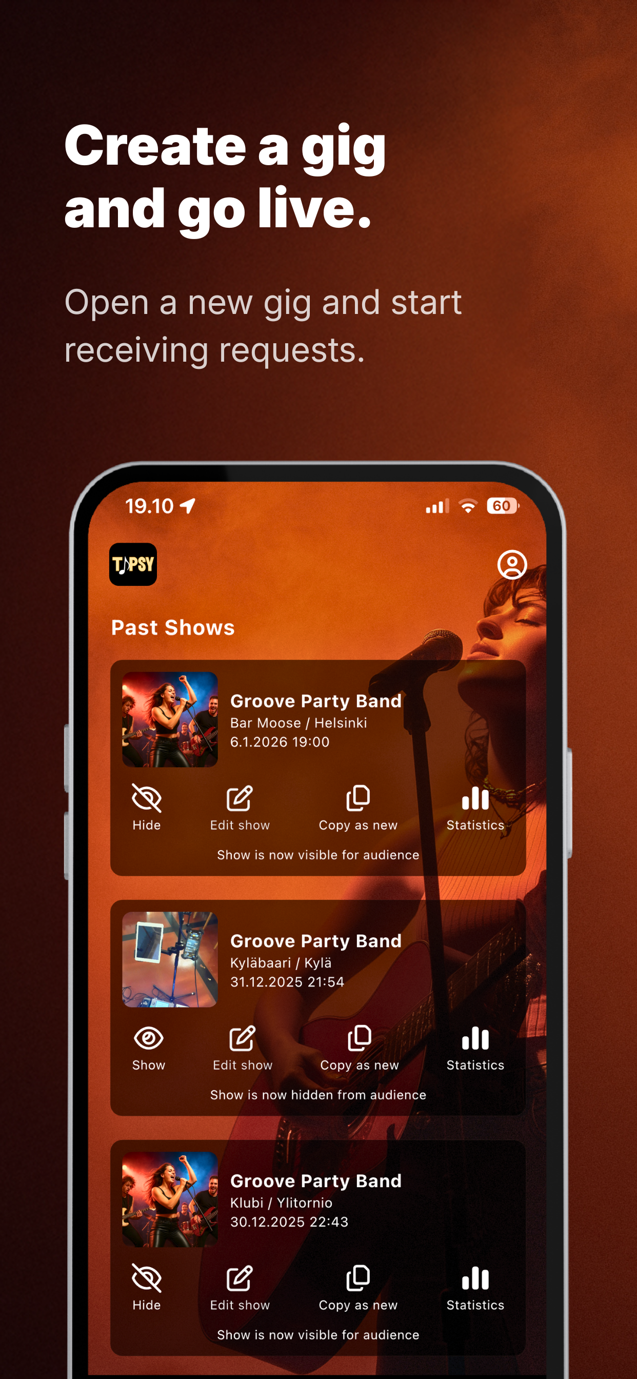 Tipsy Music screenshot 6