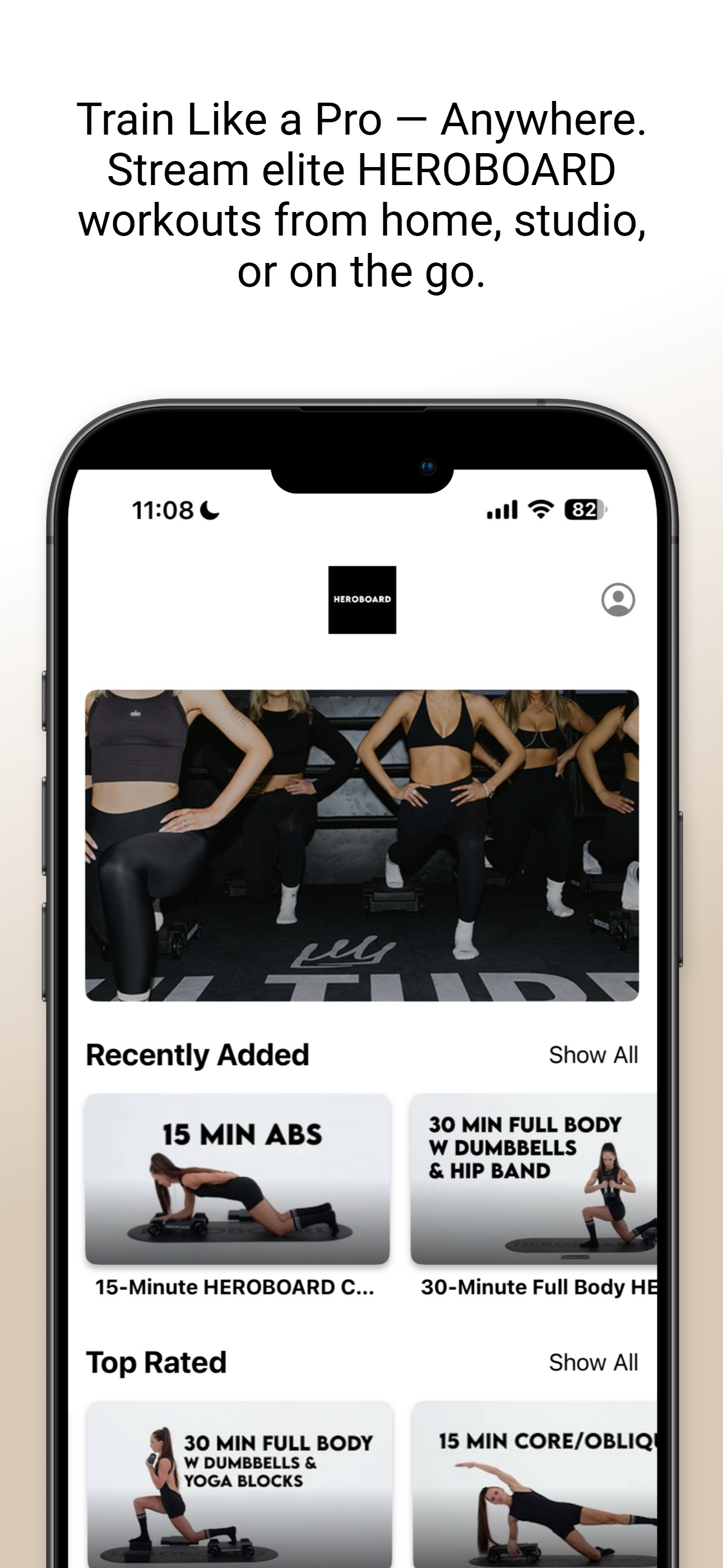 Heroboard Fitness screenshot 2