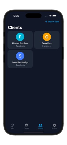 Time Tracker - Focused Work Screenshot 3 of 7