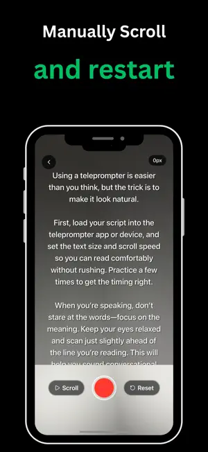 Teleprompter 1 screenshot 3