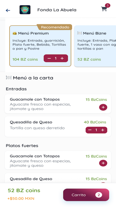 PA alimentate screenshot