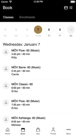 MOV Hot Yoga screenshot 2