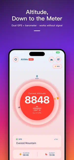 AltiMe Pro·Offline Altimeter screenshot 2
