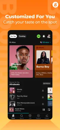 Boomplay: Screenshot 2 von 9