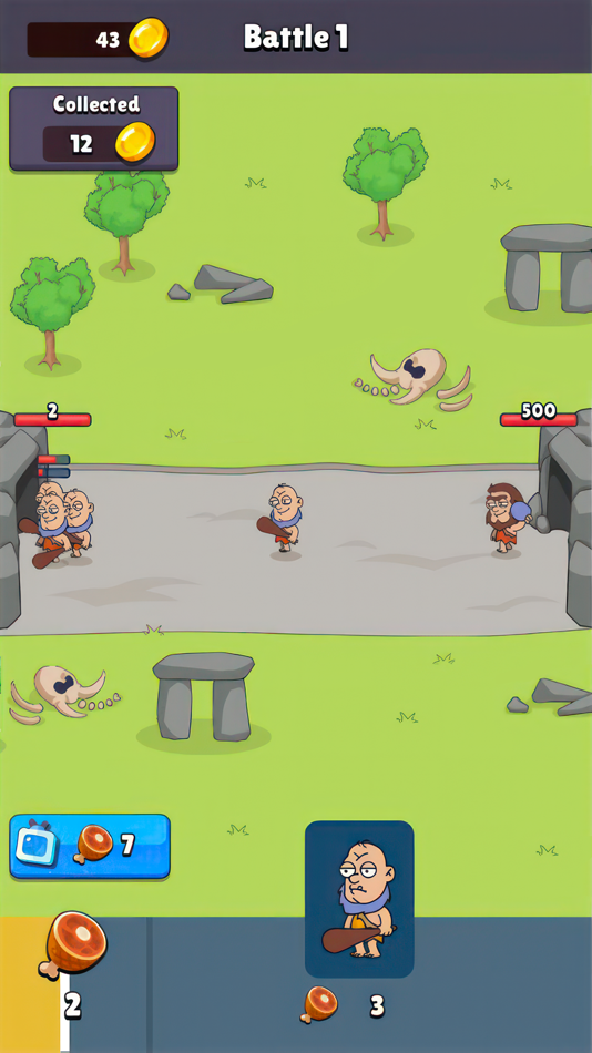#7. Warriors Evolution:CaveMan Age (iOS) بواسطة: RICHYARD GEIMS, TOO