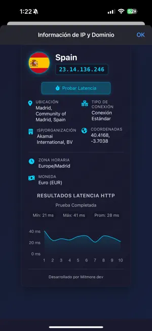 IP Domain Flag Info screenshot 1
