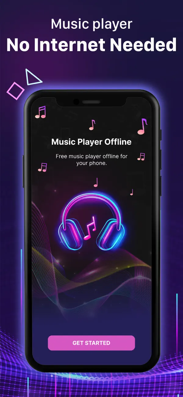 Screenshot #1 pour Music Player Offline