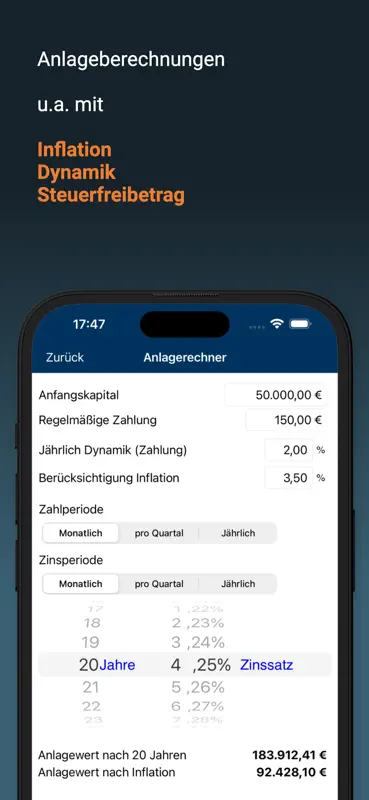 iLohn+Kredit Pro 2025 screenshot 6 of 8
