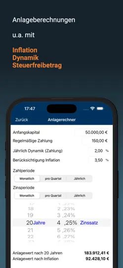 Screenshot von ILohn+Kredit Pro 2025 auf dem iPhone 6