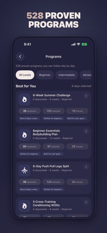 FitVete: Workouts & Diet Screenshot 3 of 9