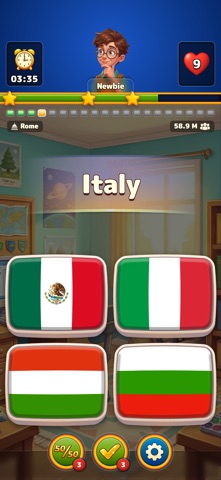 Flags of the World Best Trivia iPhone screenshot