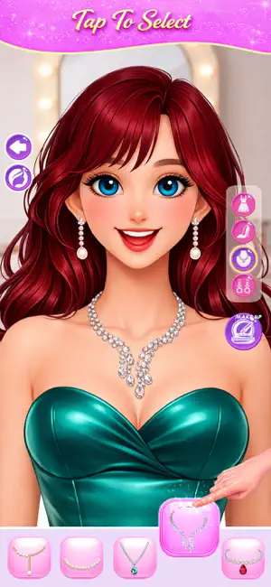 Fashion Games-Makeup, Dress Up screenshot 2