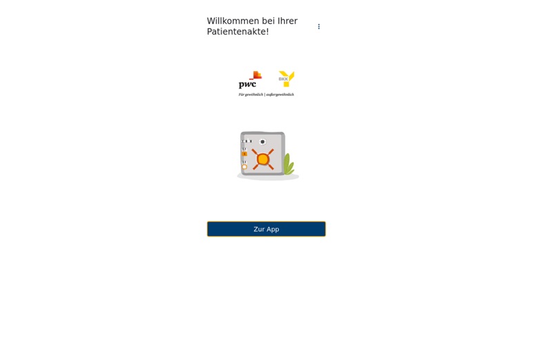 ePA BKK PwC für PC/Desktop app screenshot