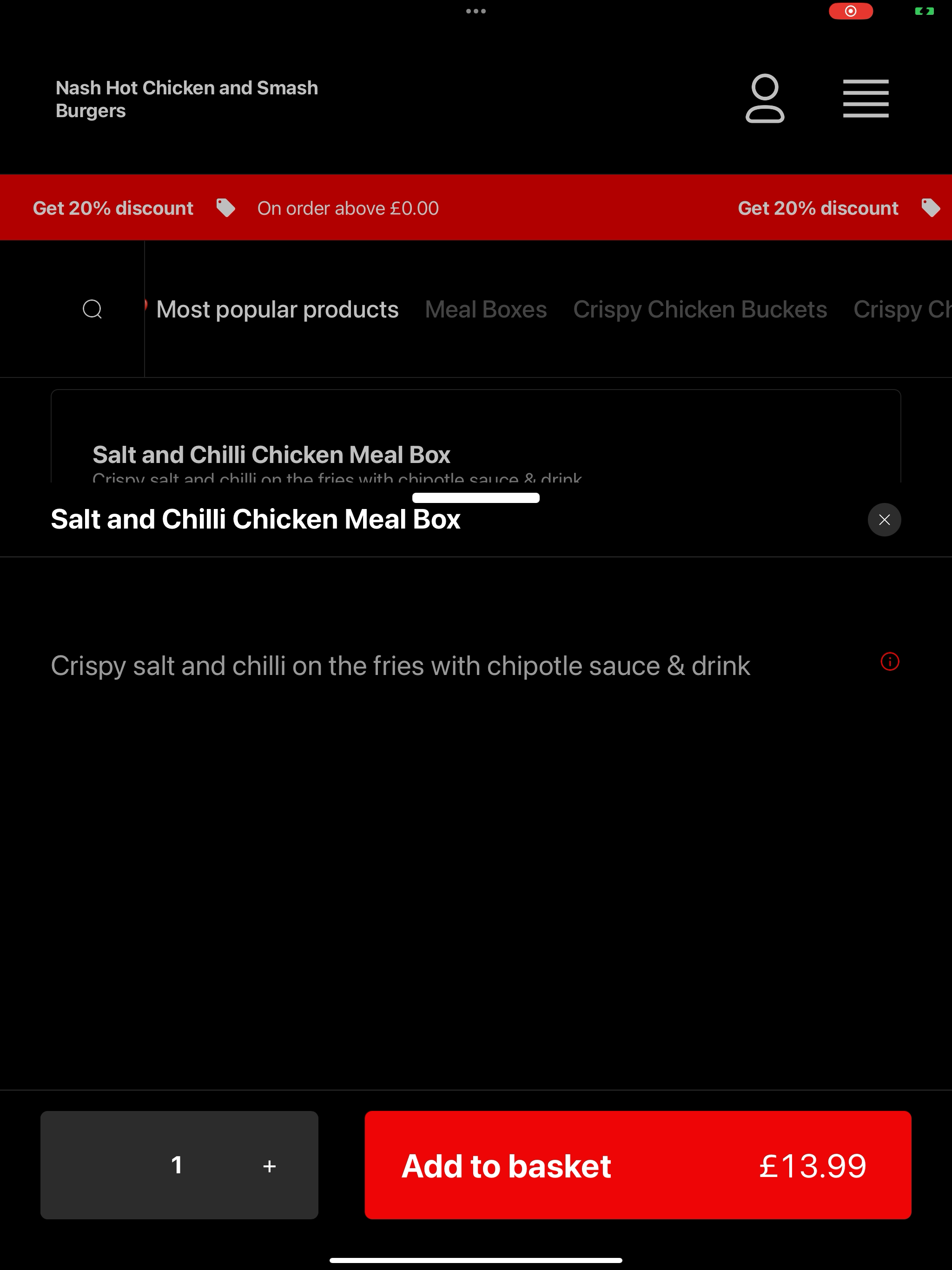 Nash Hot Chicken and Smash Bur screenshot 16