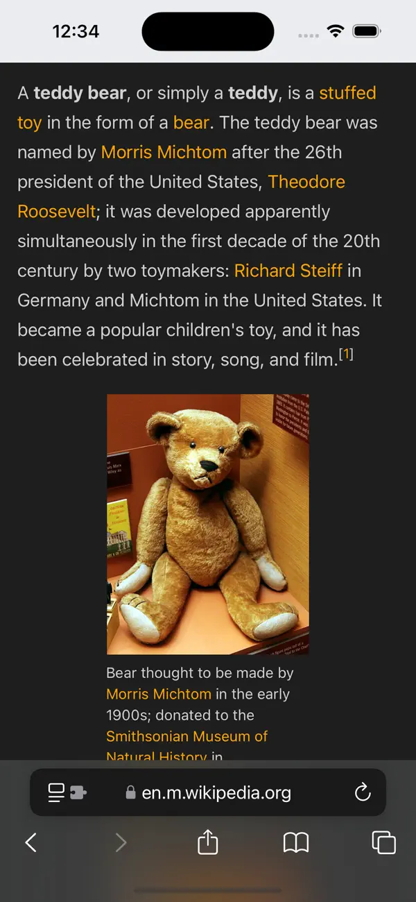 #1. DarkReader Web (iOS) Podle: Jorge Lucioni Charalla