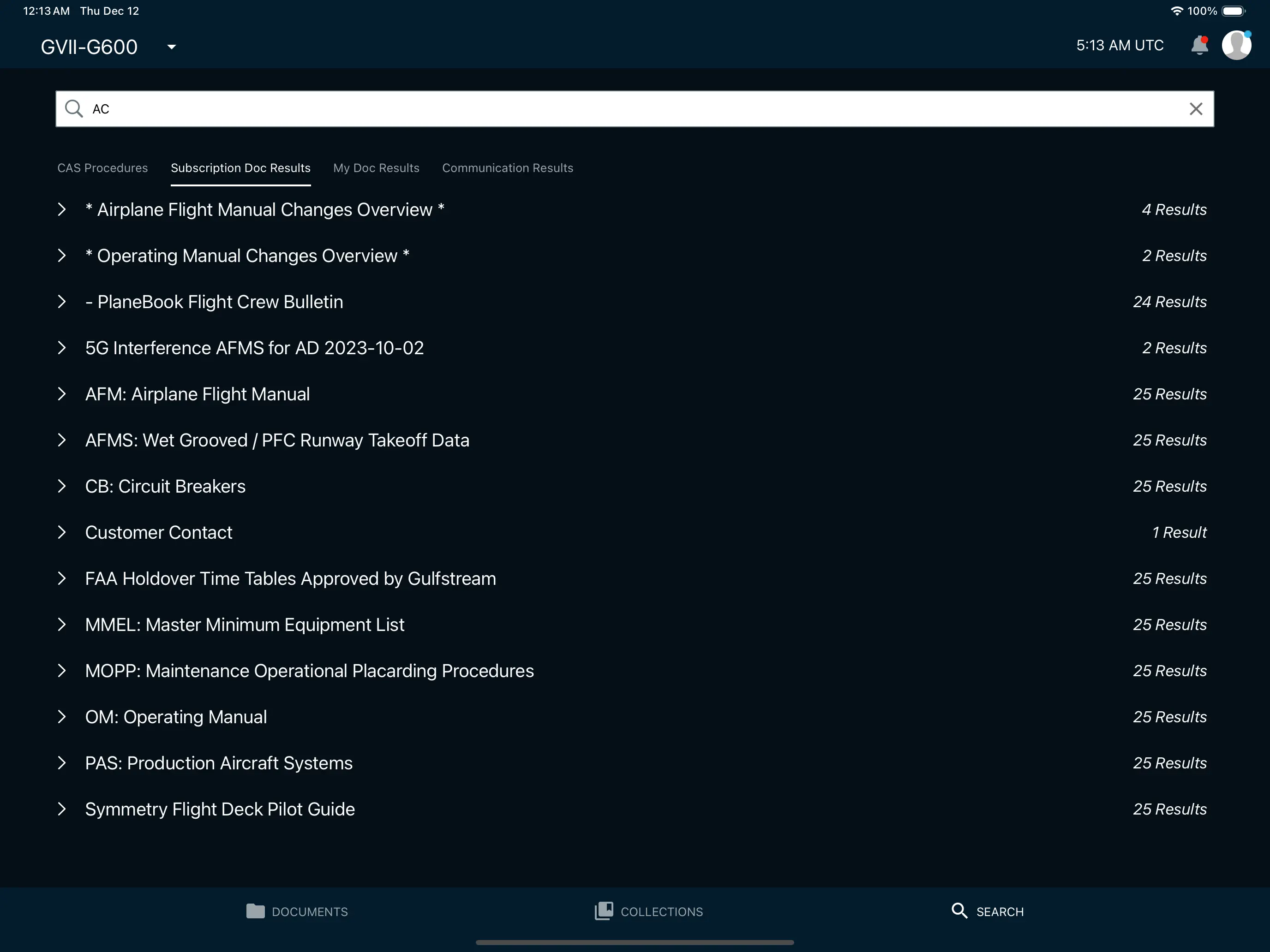 #7. Gulfstream PlaneBook (iOS) Ved: Gulfstream Aerospace