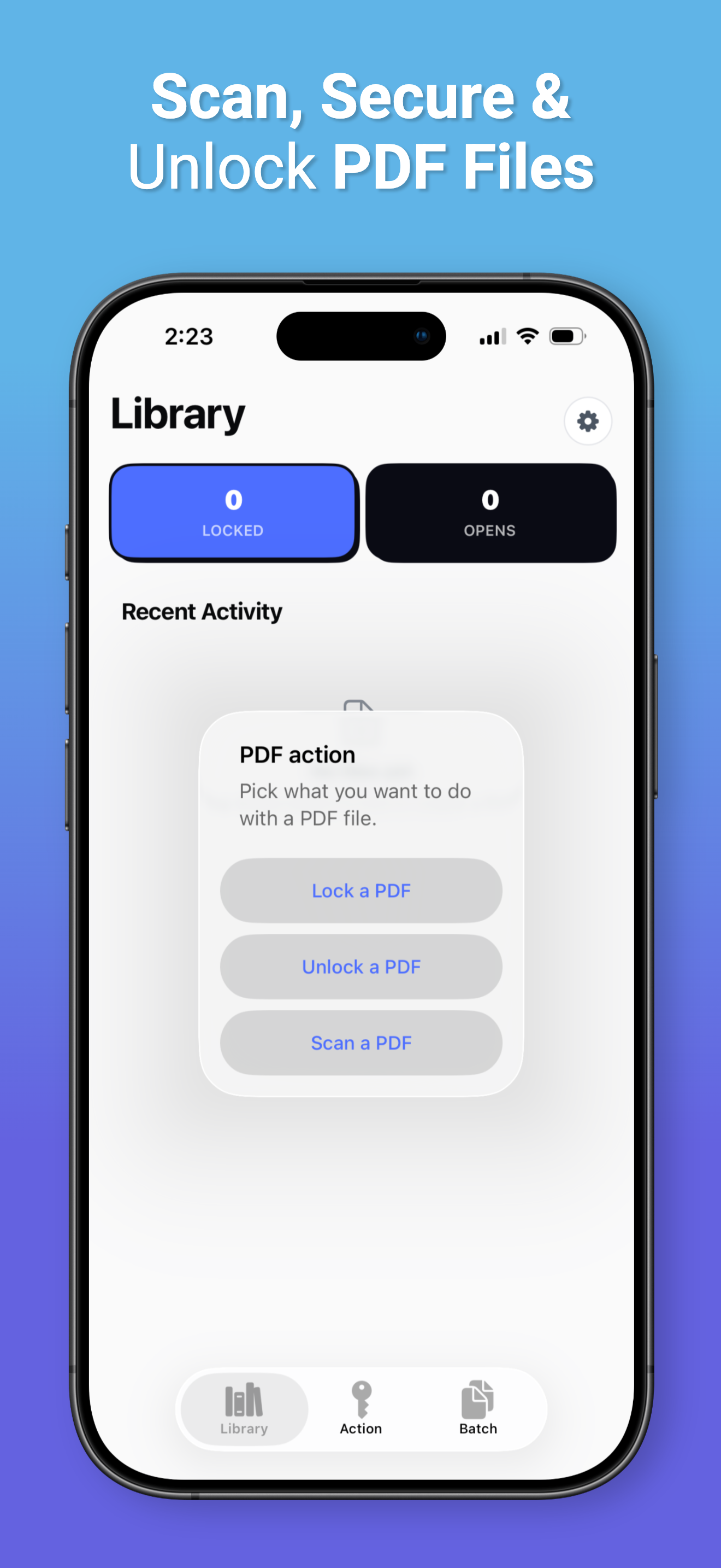 Pdf Locker & Unlocker screenshot 4