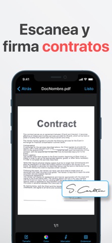 Escanear & Convertir PDF App iPhone screenshot 4