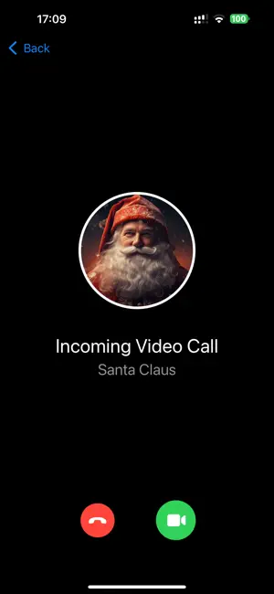Santa Prank Call Simulator screenshot 2