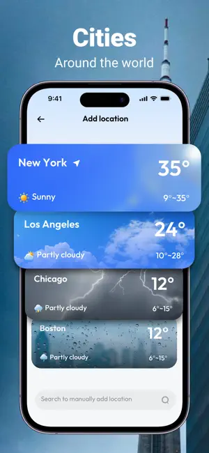 Weatherly:Forecast&Radar iPhone screenshot 4
