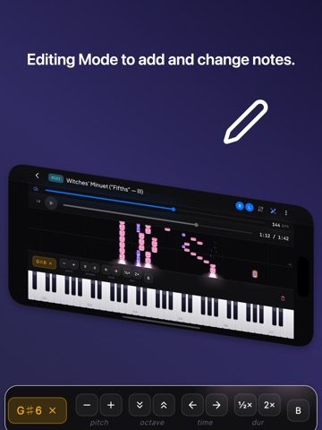 SnapNotes: Falling Notes iPad screenshot