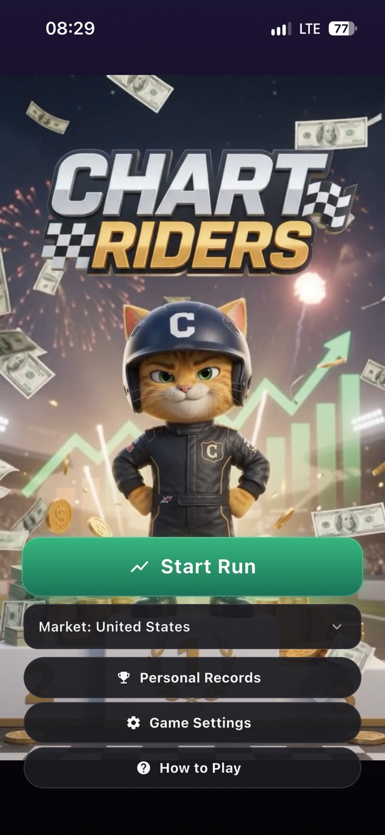 Screenshot 1 of Chart Riders