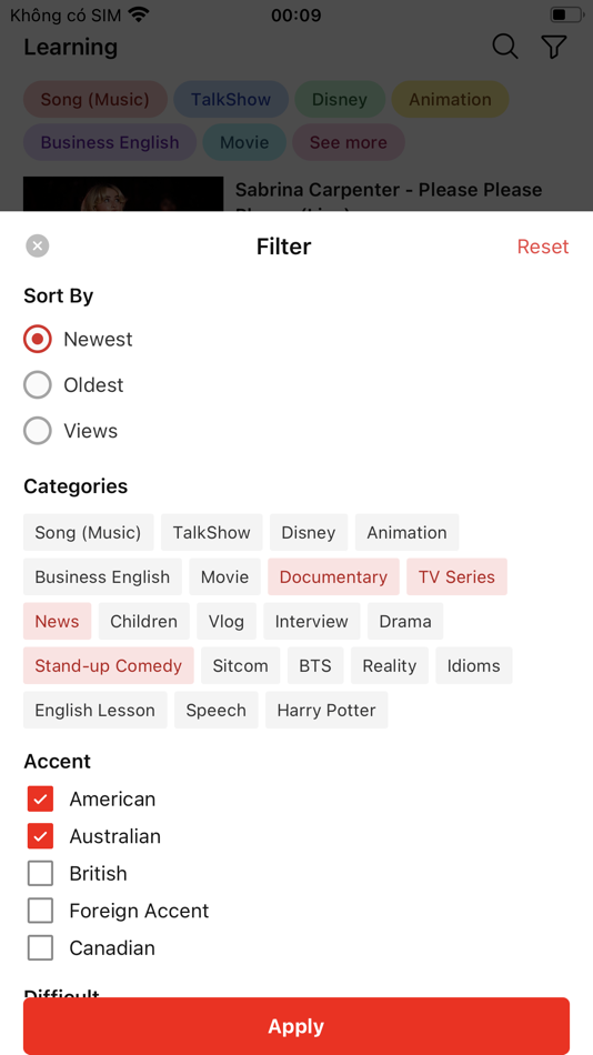 #2. EngTube: Learn English Daily (iOS) 来自: DO HONG CHIEN
