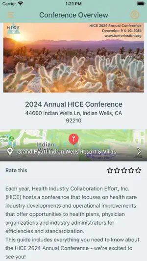 HICE 2025 Annual Conference screenshot 2