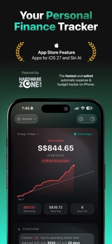 Basil: Budget & Spend Tracker Screenshot 1 of 9