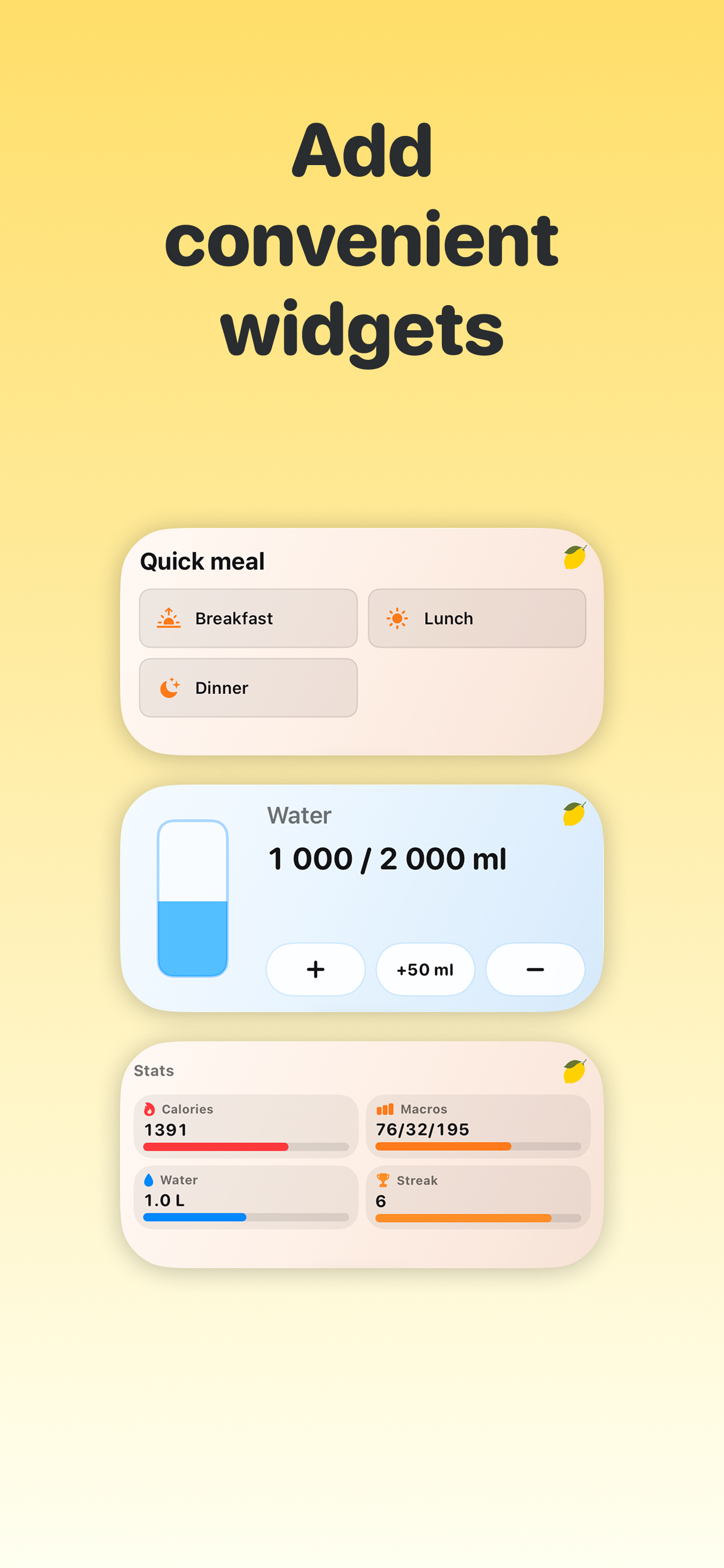 Eatometer screenshot 7