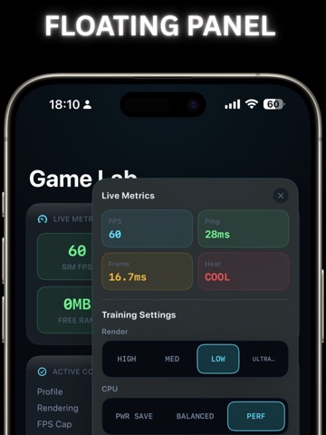 Magic Tuner: 120 FPS & Lag Fix iPad screenshot