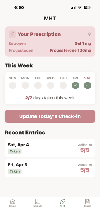MenoCompass Screenshot 7 of 10