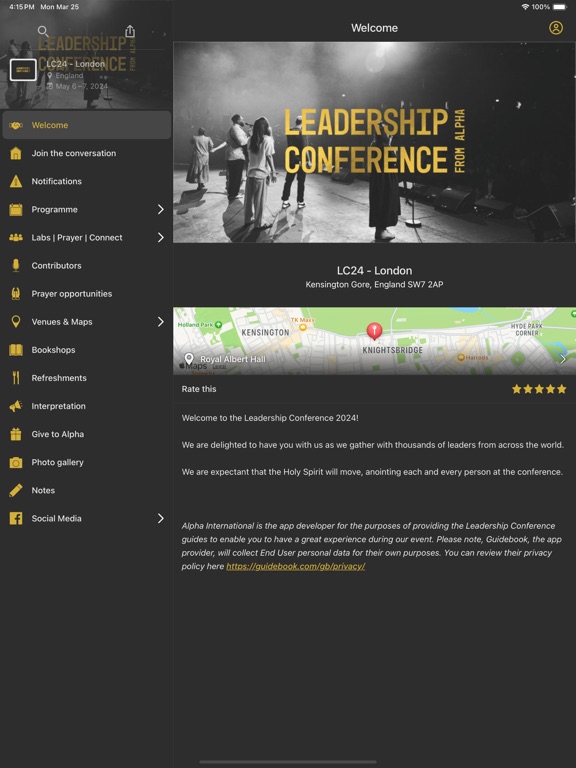 Screenshot #4 pour LC24 - Leadership Conference