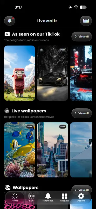 LiveWalls - 4K Live Wallpapers screenshot 4 of 7
