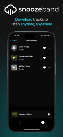 Snoozeband screenshot