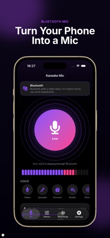 Bluetooth Microphone Karaoke Screenshot 1 of 10