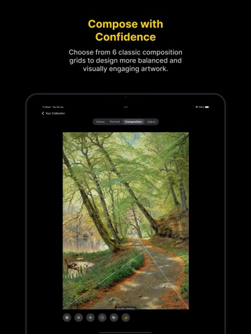 Art Toolbox: Values & Guides iPad screenshot