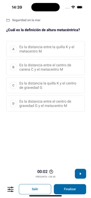 FormaTest PY Patrón de Yate screenshot 4