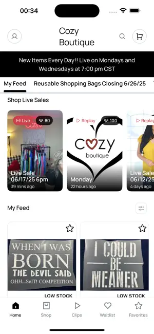 Cozy Boutique screenshot 2