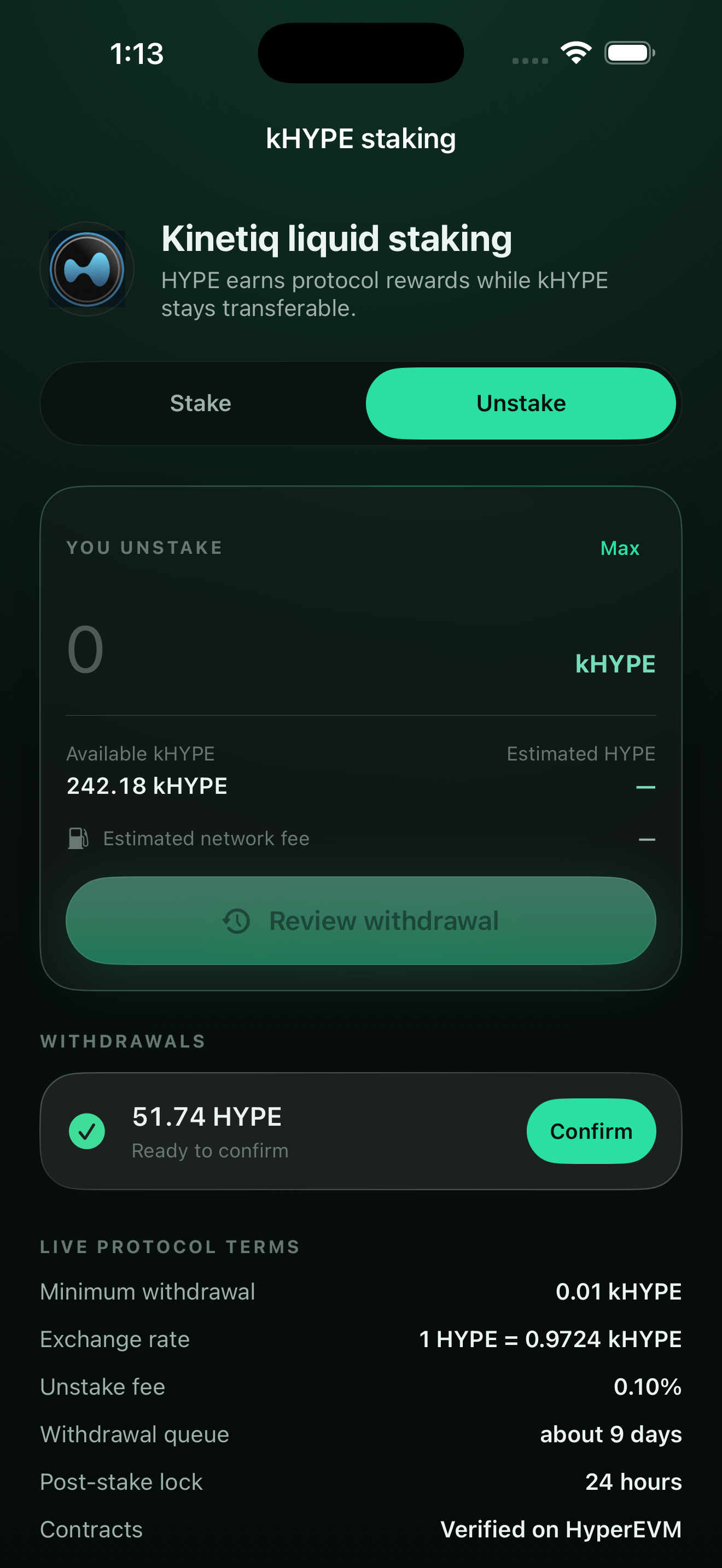 Onyx: HYPE Wallet screenshot 5