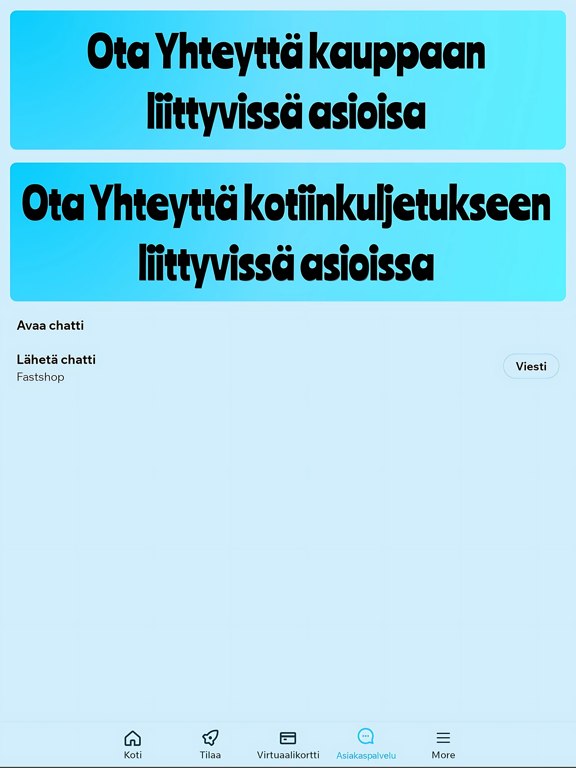 FastShop Suomi app screenshot 3