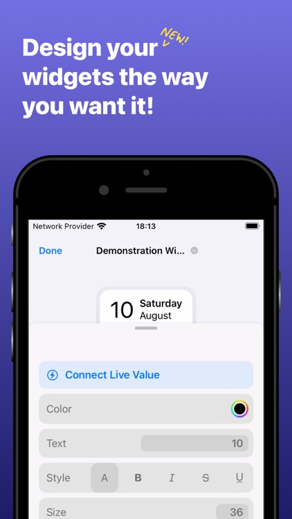 SuperWidget - Shortcuts & APIs