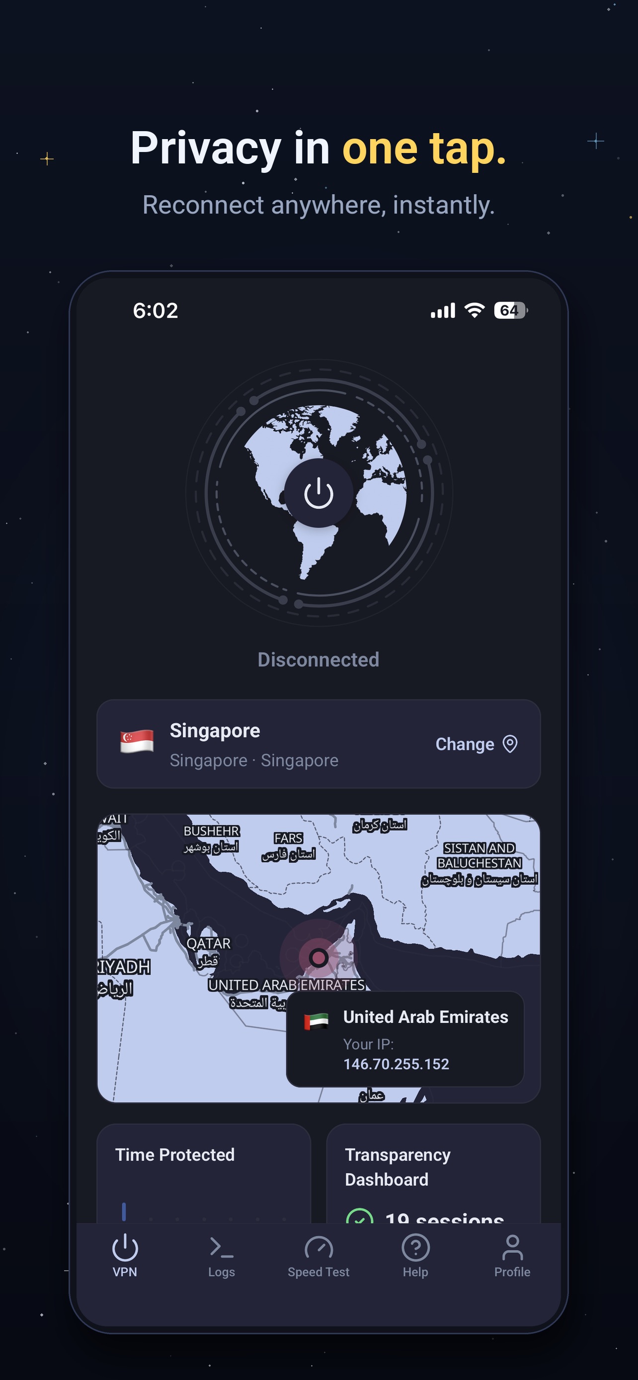 Screenshot 5 of KlarVPN: Private VPN, No Logs